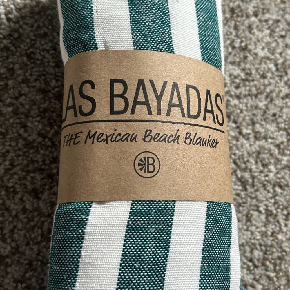 Beach blanket from Las Bayadas- NWT